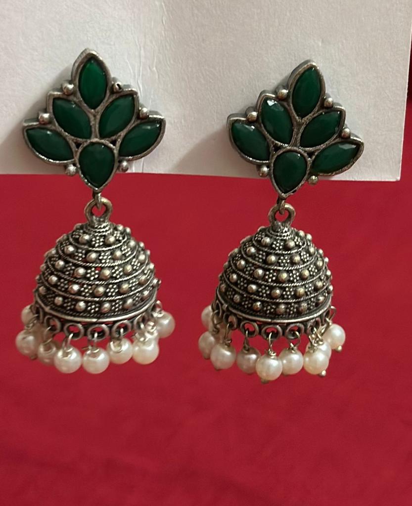 Stone beaded Jhumki