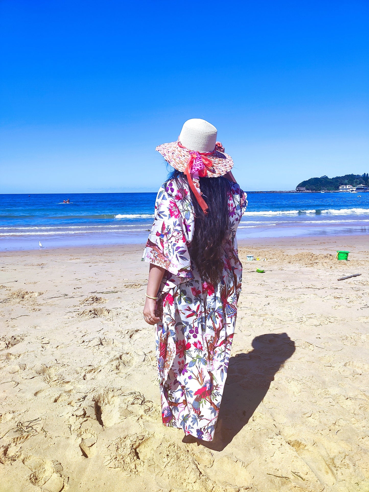 Wildflower & Wings Long Kaftan