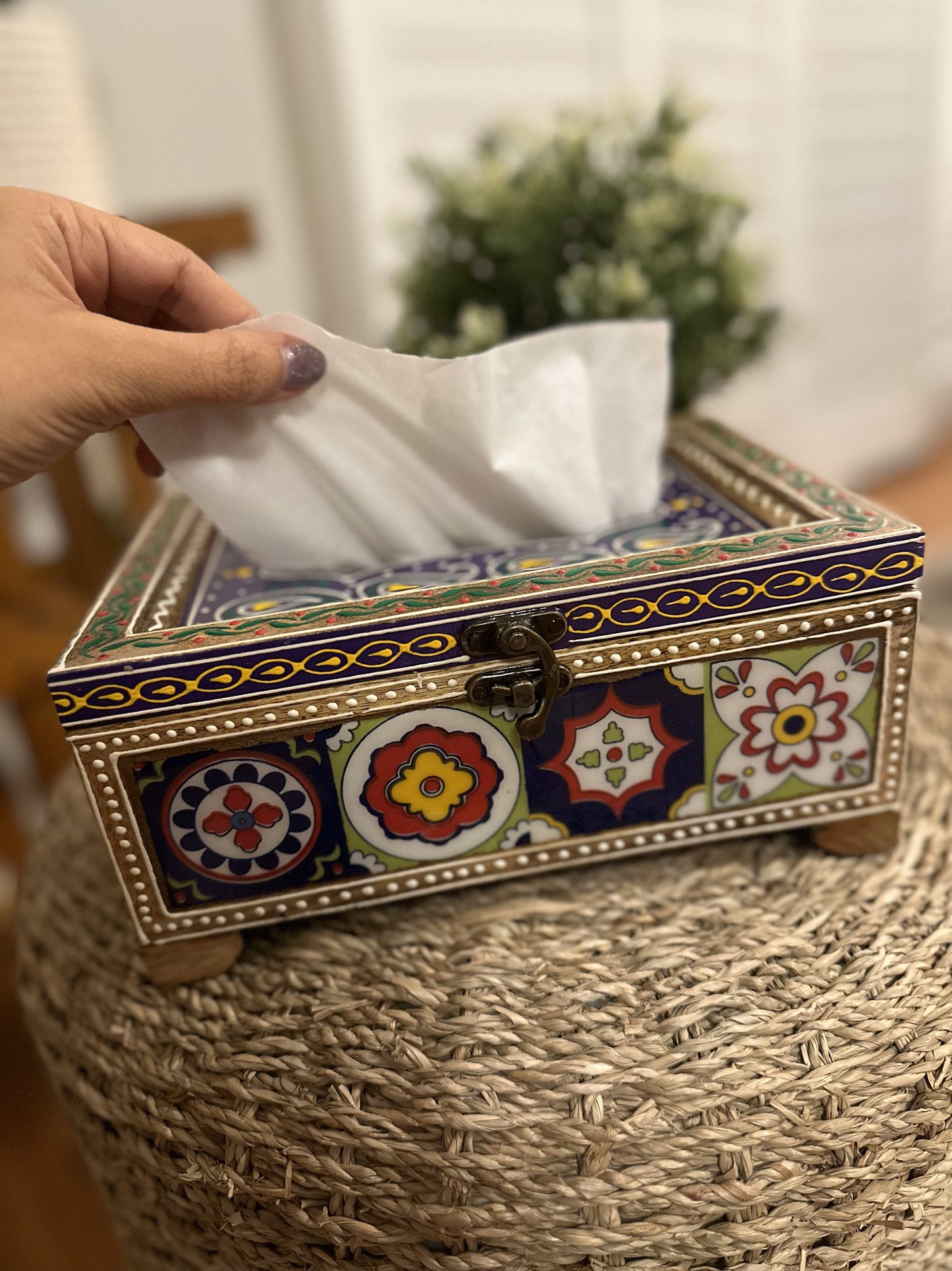 Tissue Box wooden