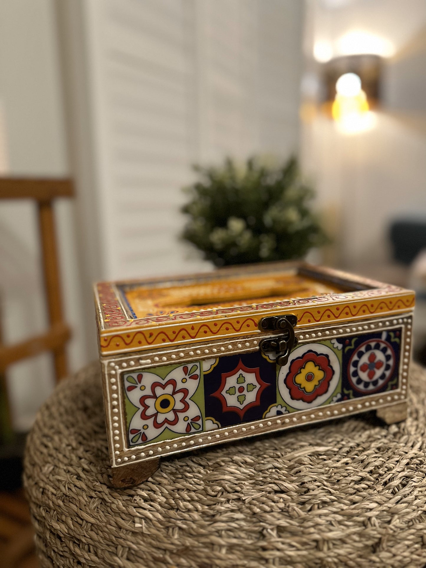 Tissue Box wooden