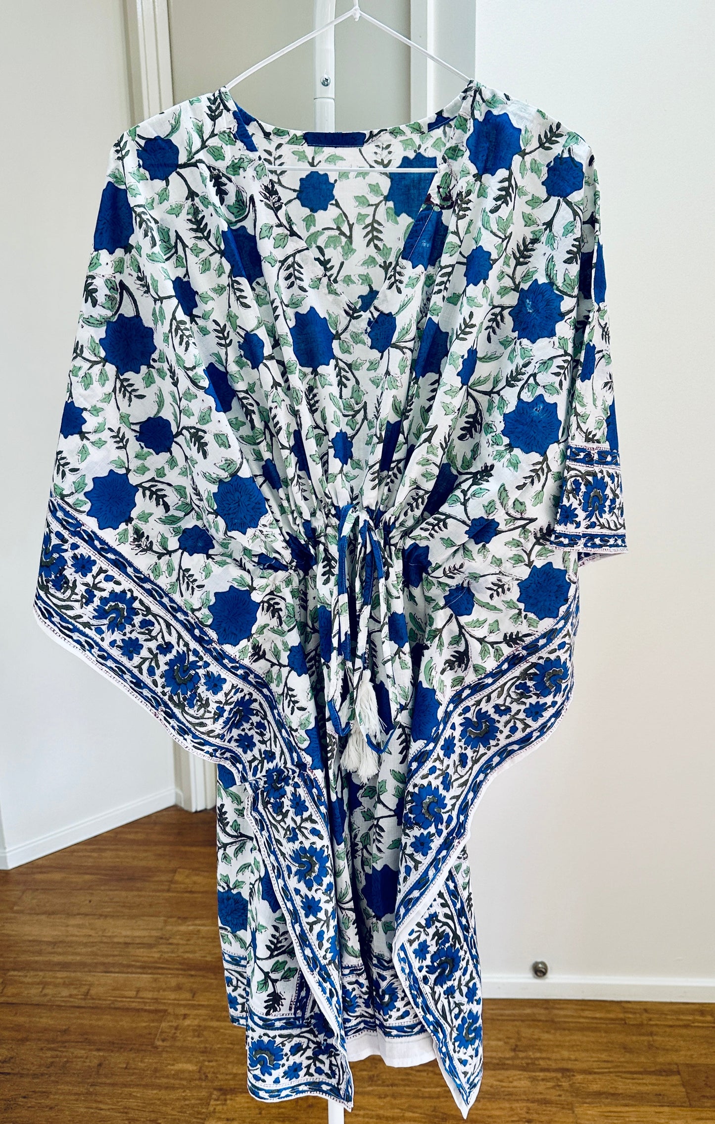 Fresh Meadow Jaipuri Cotton Kaftan