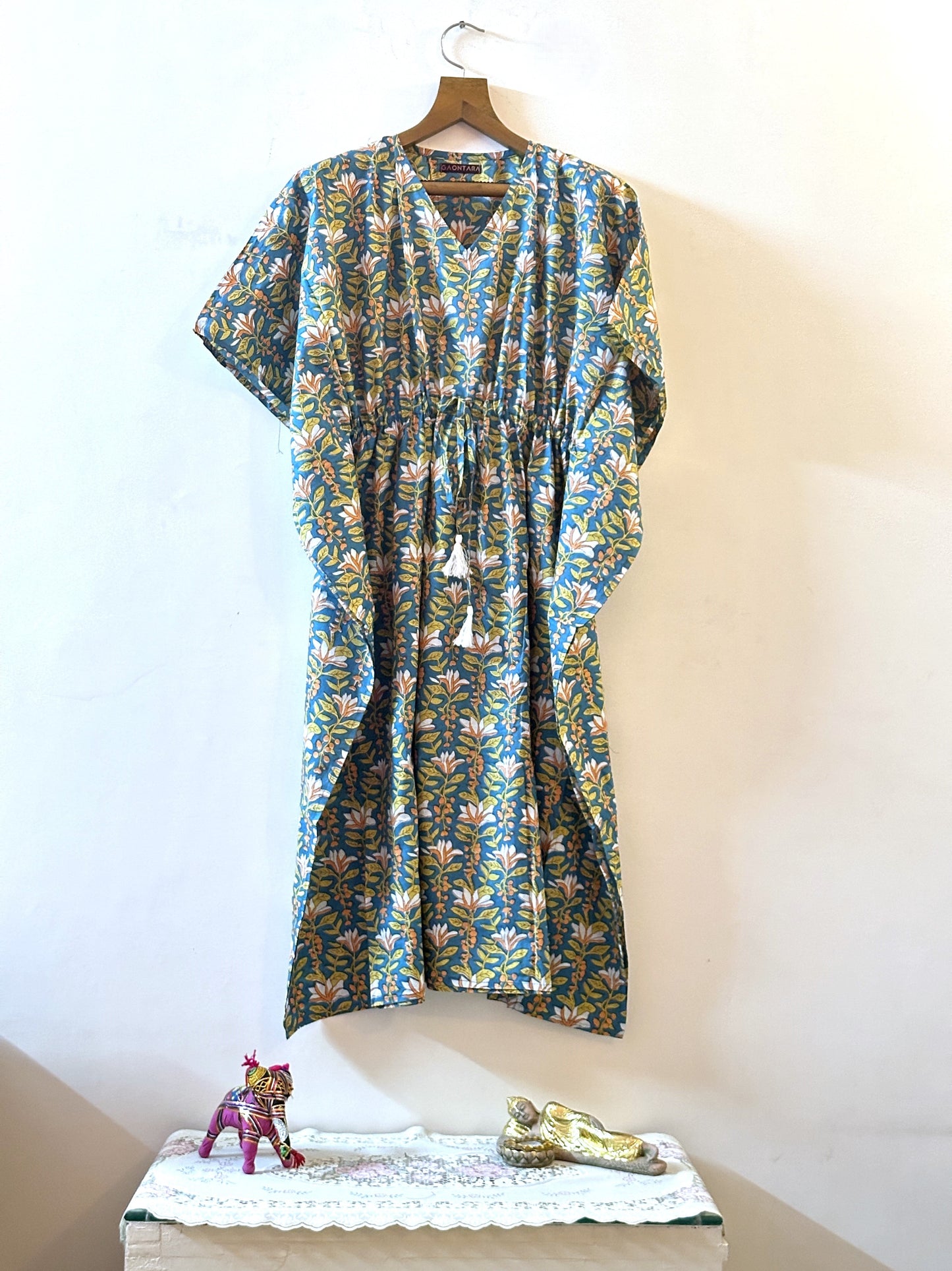 Blooming Garden Long Kaftan